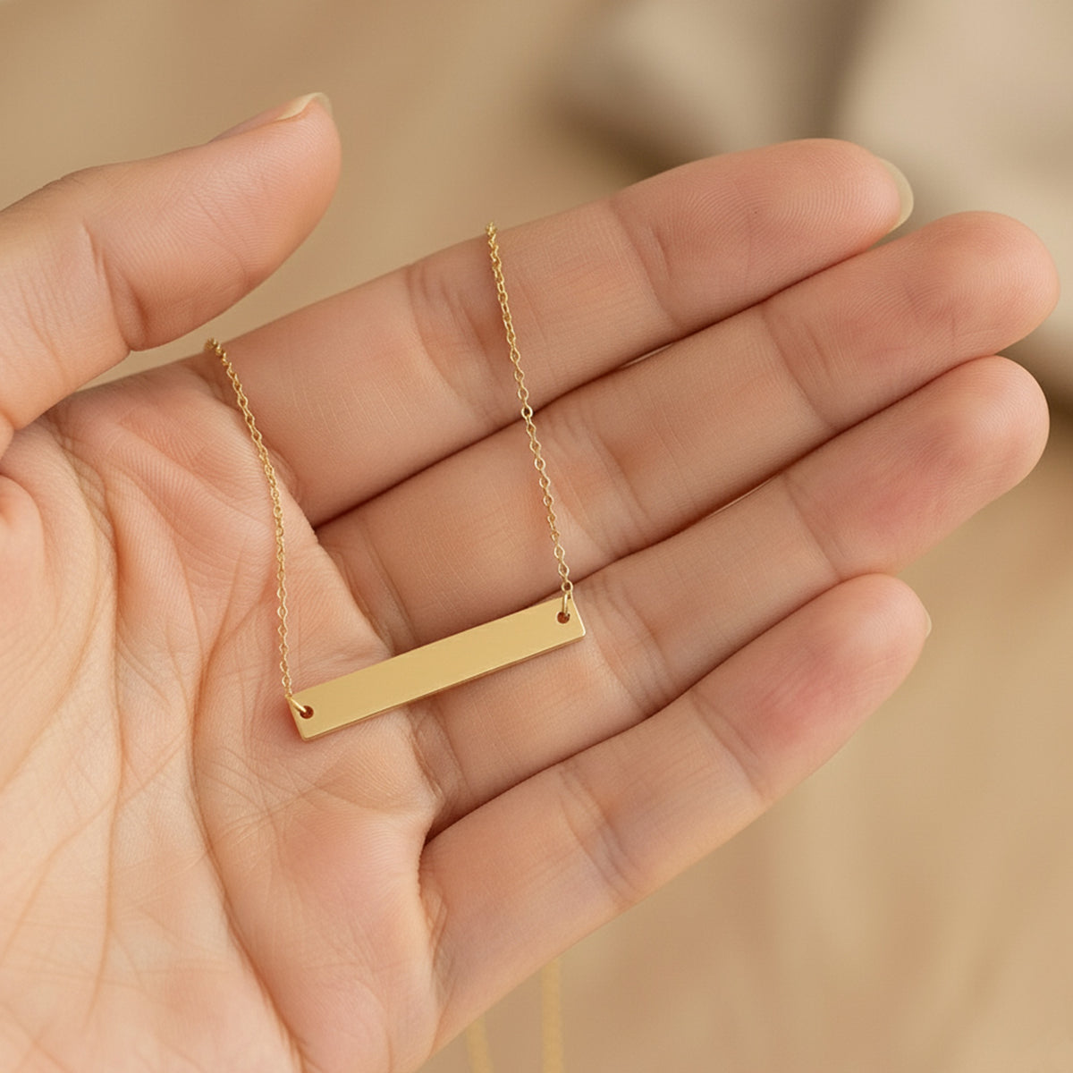 Horizontal Bar Necklace